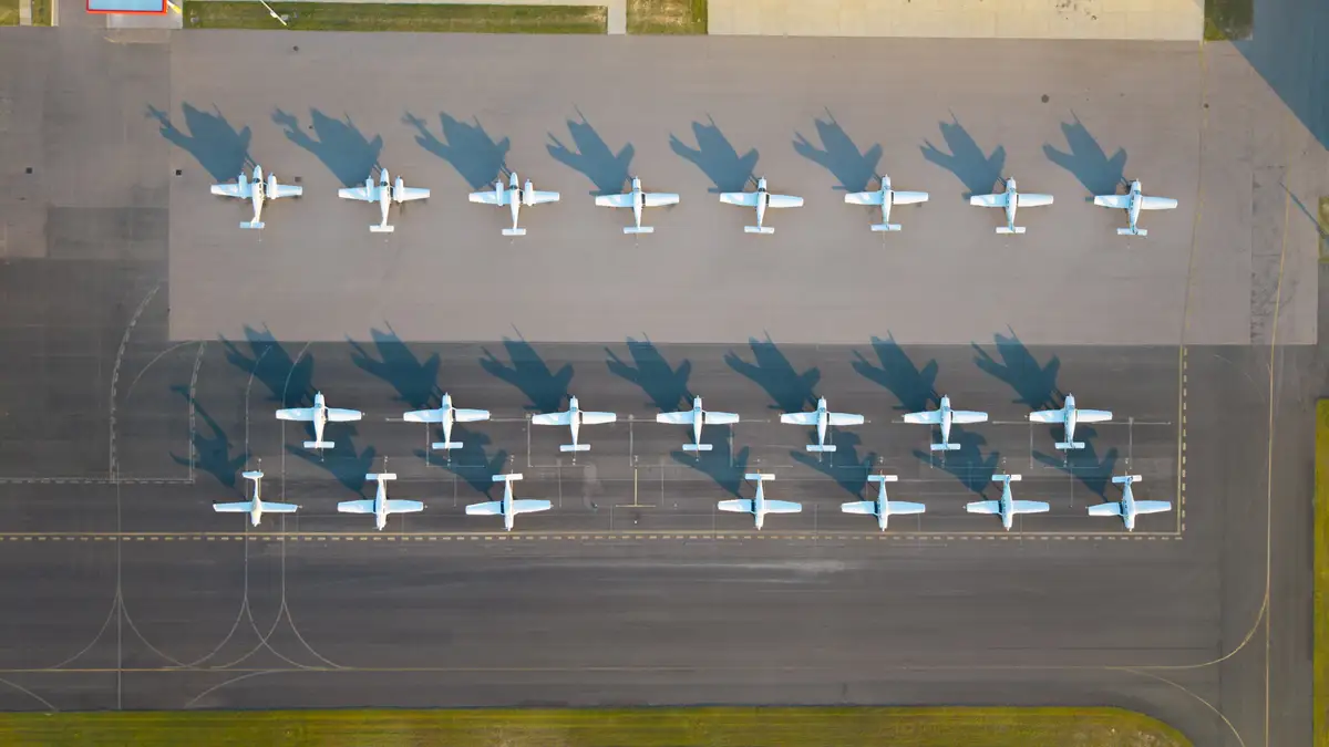 Photo from Blue Line Aviation LLC's website