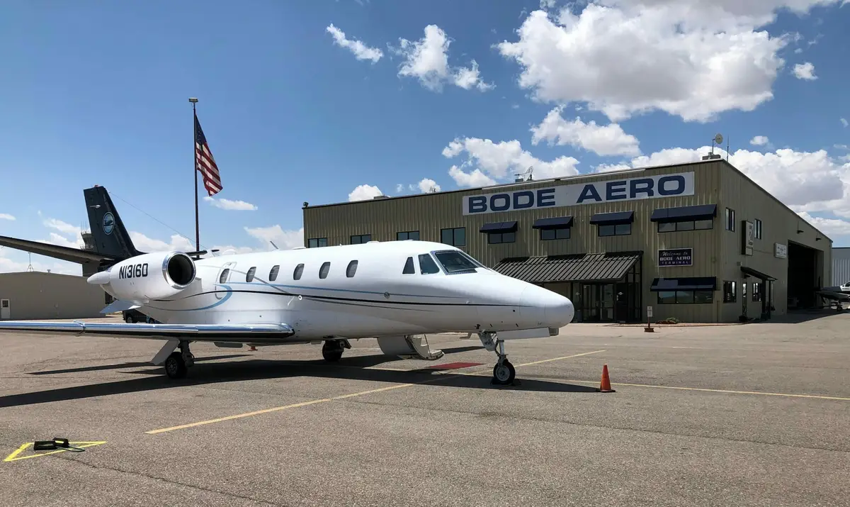 Foto von der Website von Bode Aviation INC