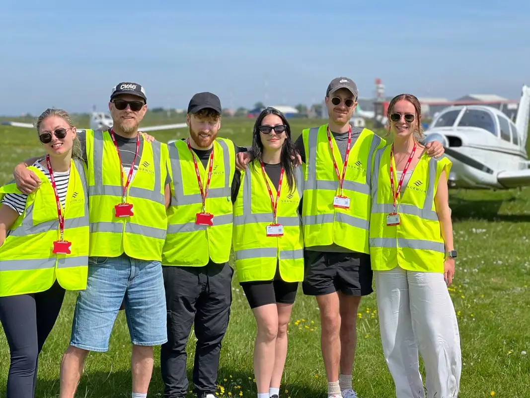 Foto von der Website von Norwich Aviation Centre