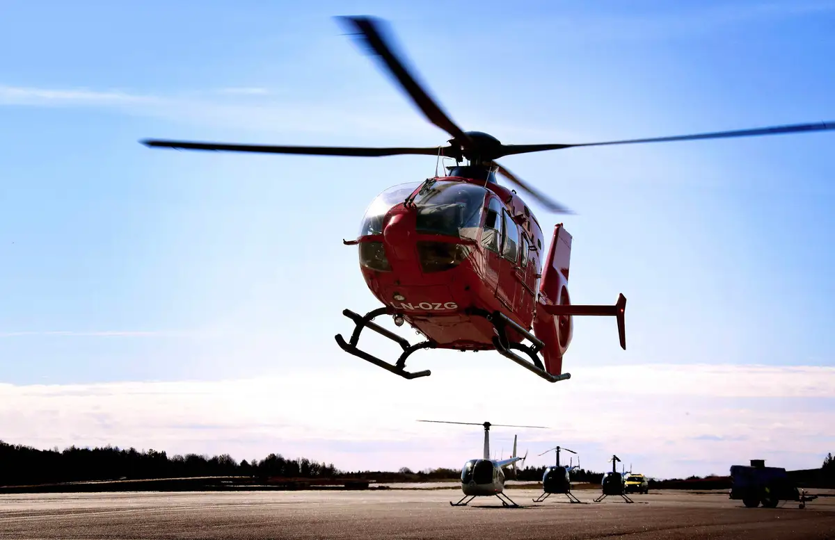 Photo du site web de European Helicopter Center AS ATO