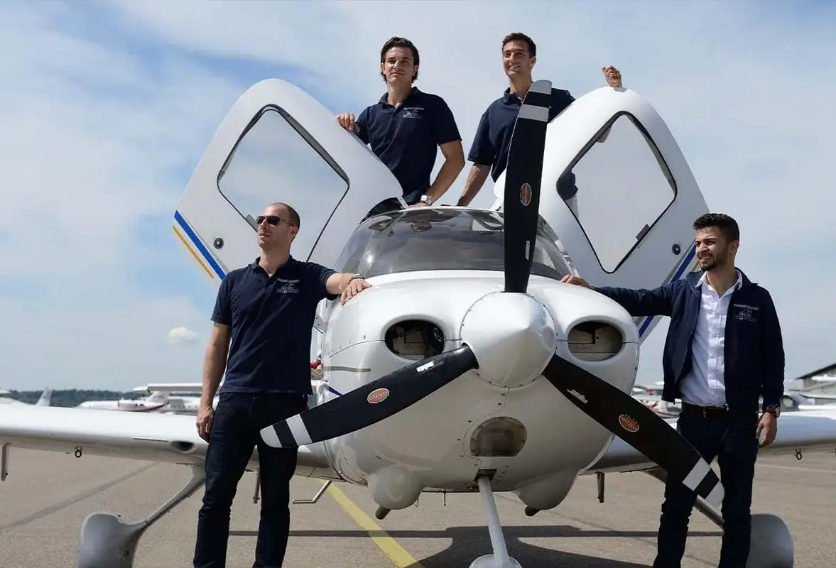 Foto von der Website von Flugbetrieb Aero Beta GmbH & Co.KG