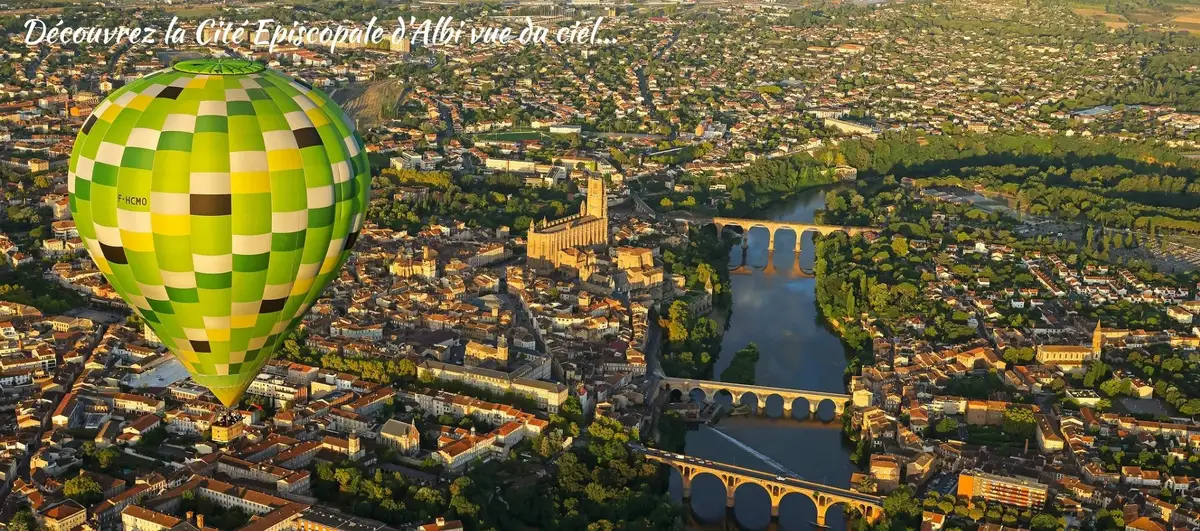 Foto von der Website von Les Montgolfières Occitanes de Toulouse