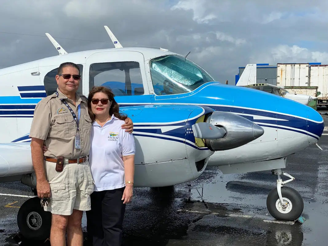 Photo from Isla Grande Flying School's website