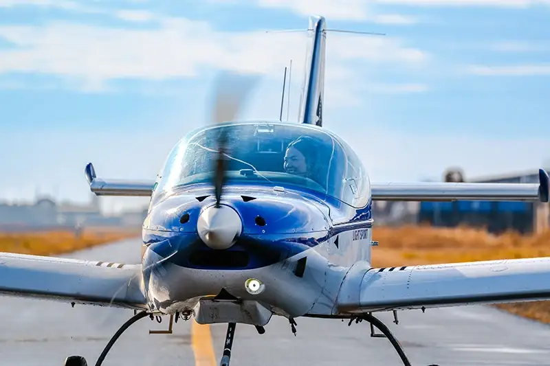 Photo from Flight school's website