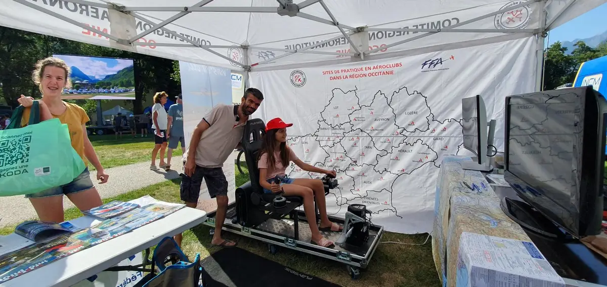 Foto von der Website von Peyragudes Air Club