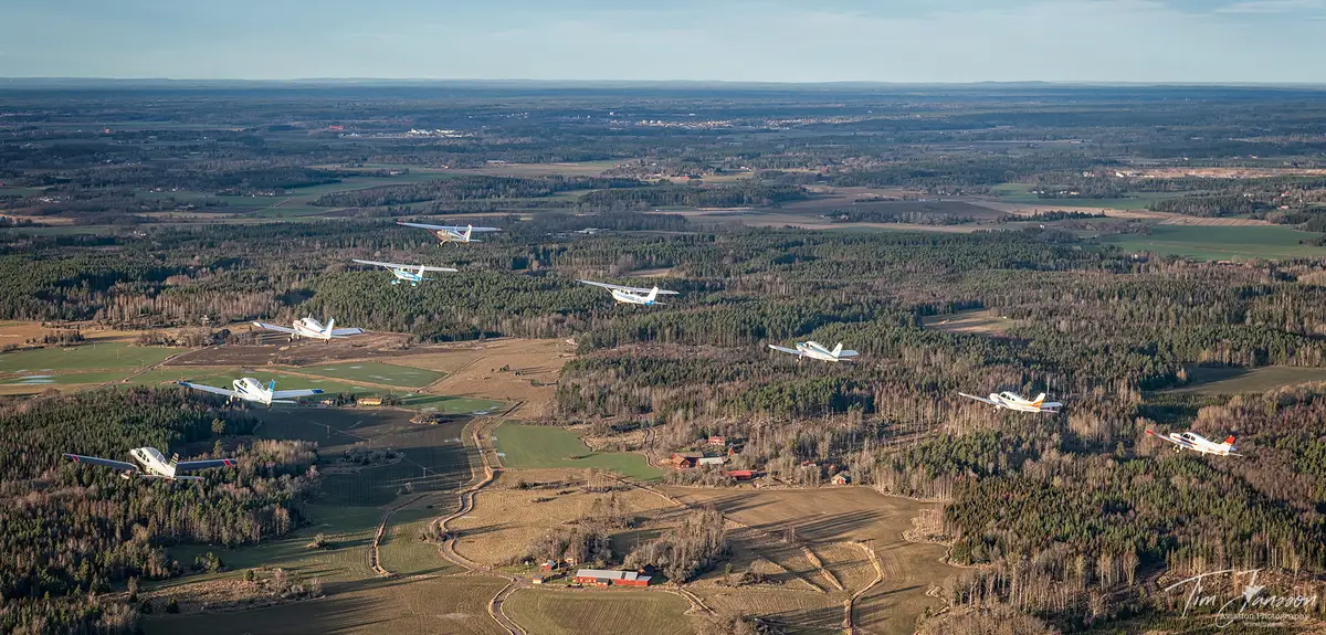 Photo from Västerås Flygklubb's website
