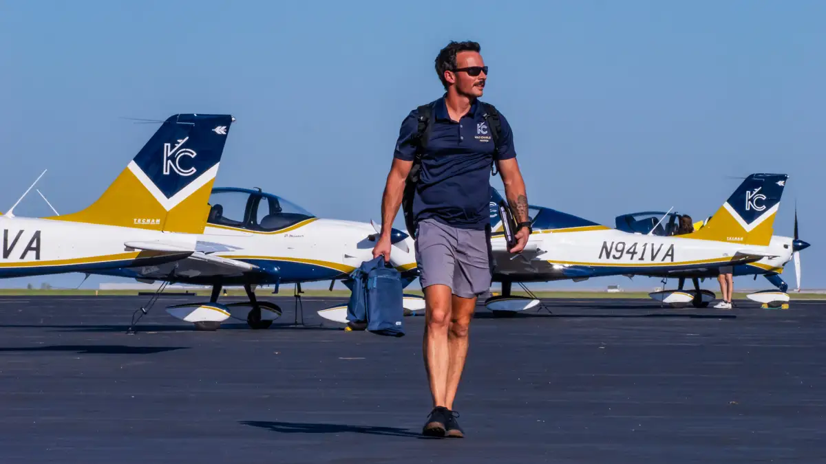 Foto von der Website von Kilo Charlie Aviation