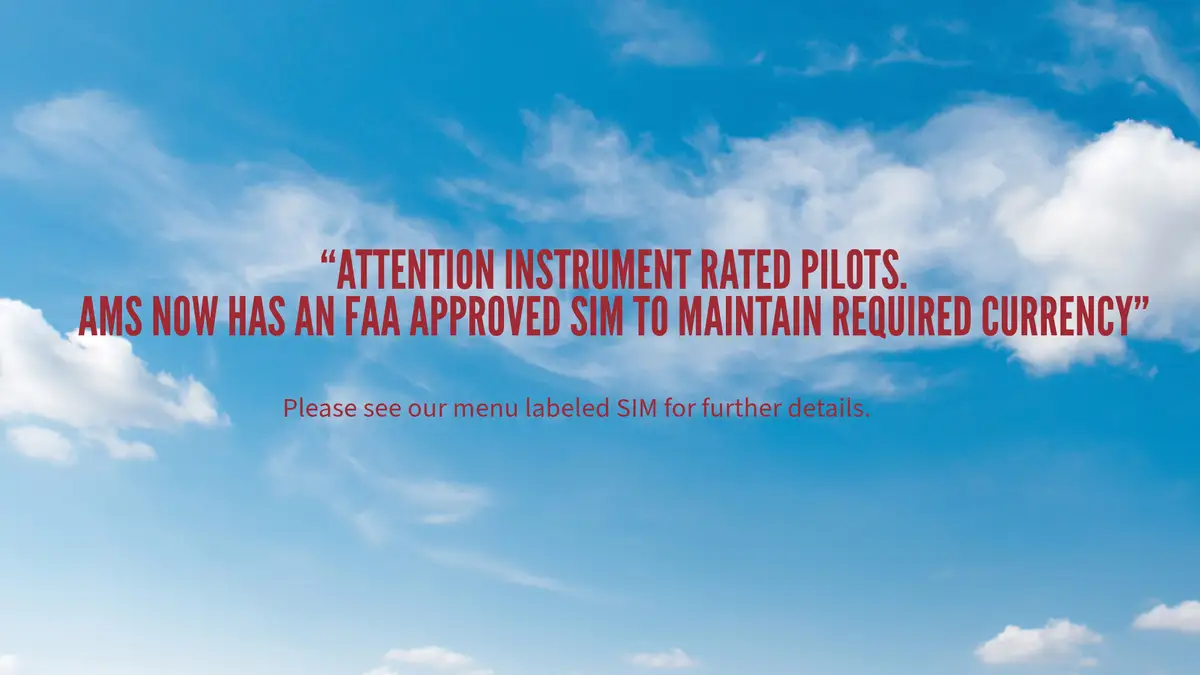 Photo du site web de AMS Flight School