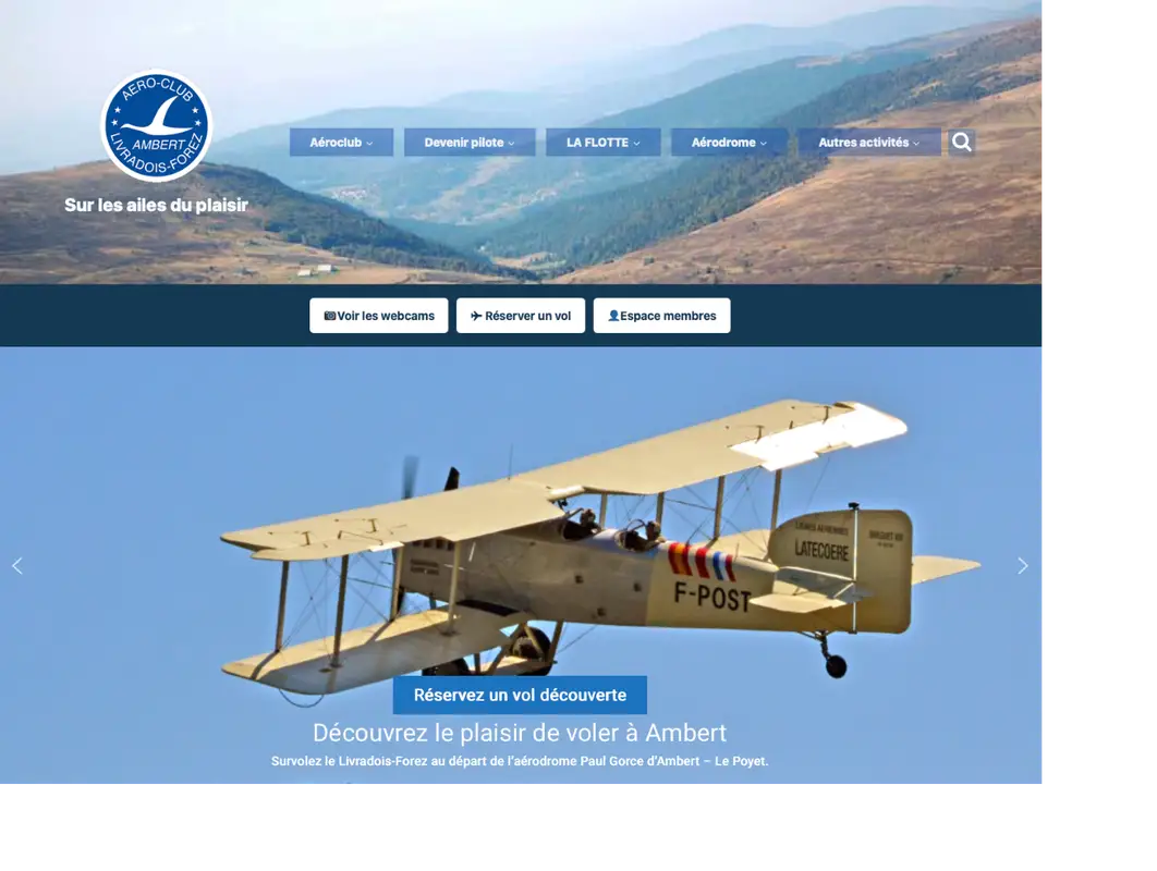 Photo from Aeroclub Du Livradois Forez's website