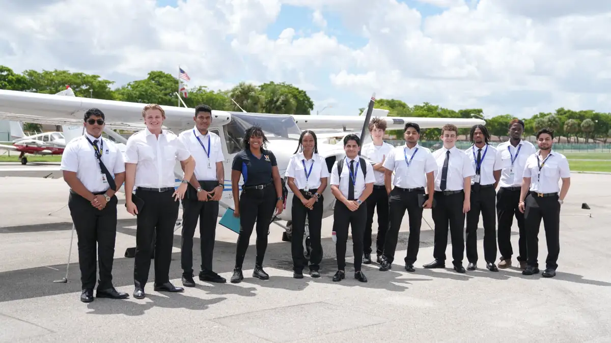 Photo from Flight school's website
