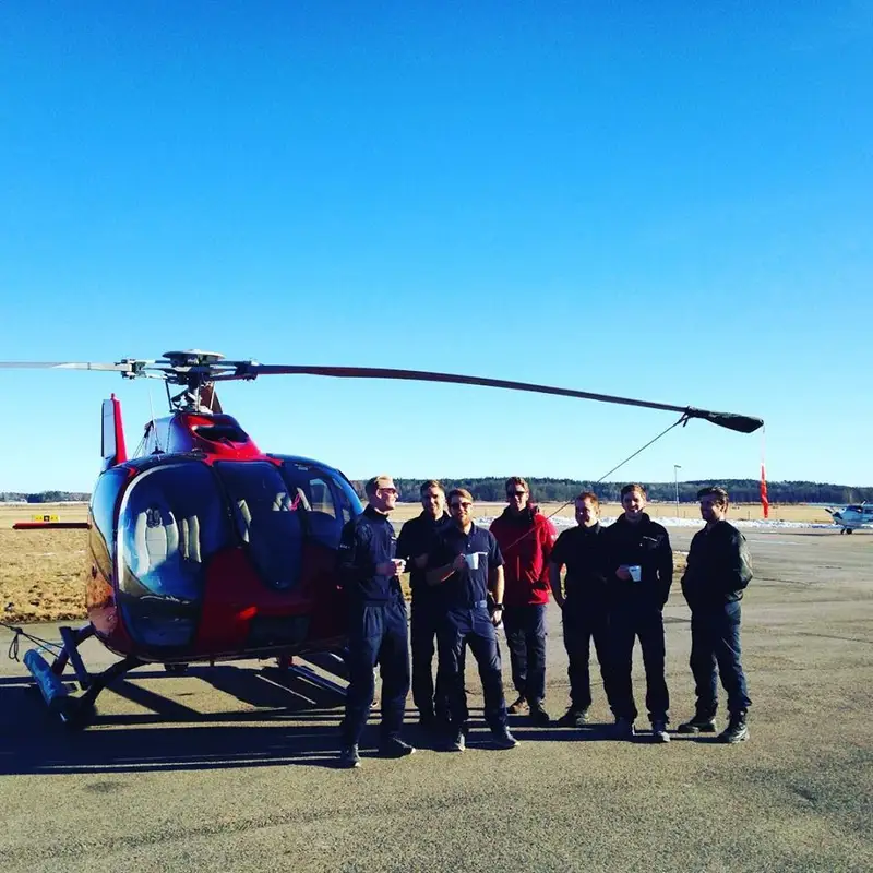 Foto del sitio web de Scandinavian Osterberg Helicopter Center AB