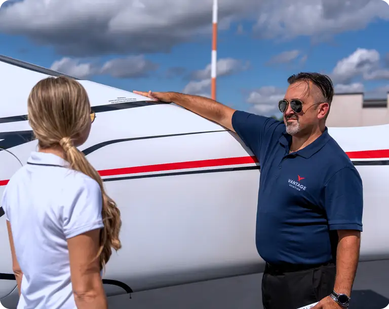 Foto von der Website von Vantage Aviation