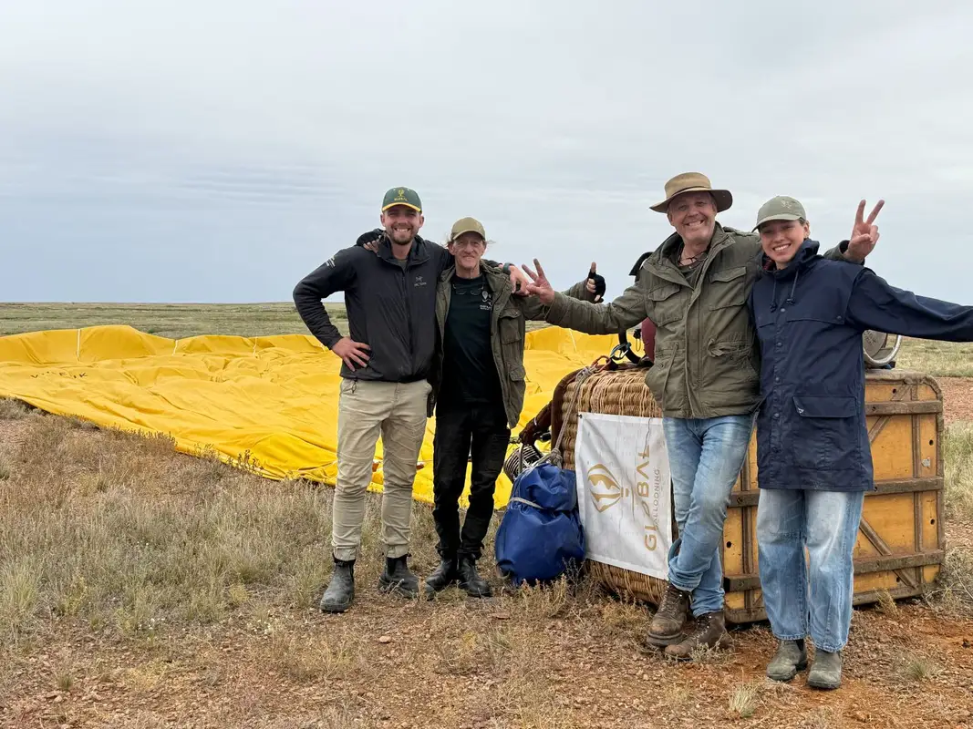 Foto von der Website von Global Ballooning Pty Ltd