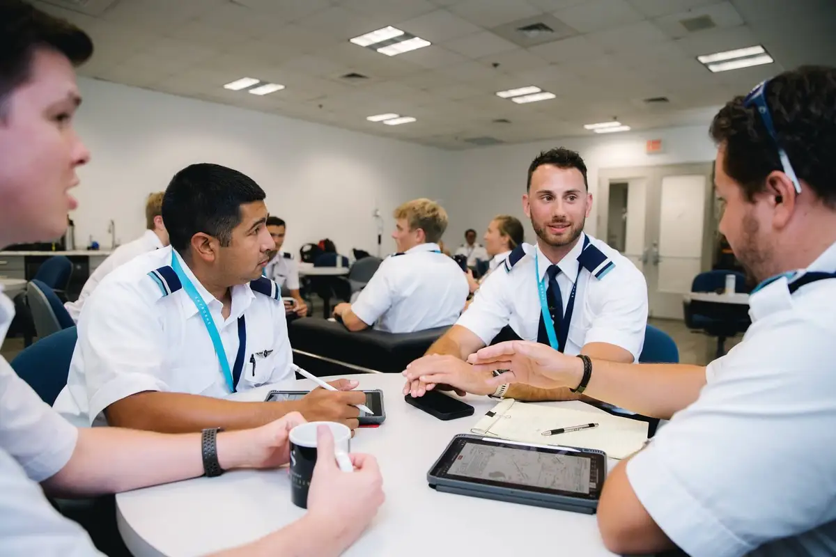 Foto von der Website von Skyborne Airline Academy INC