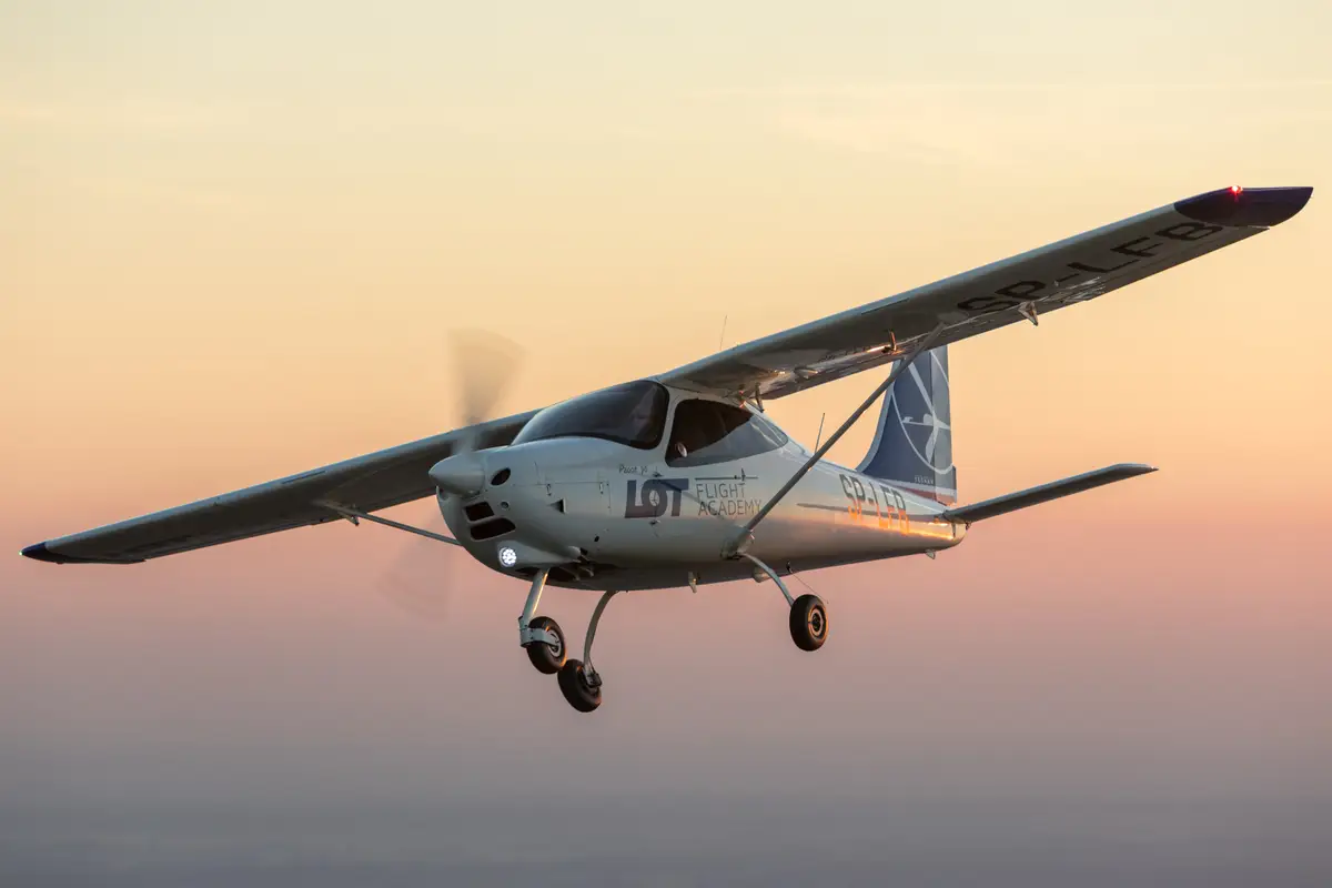 Foto von der Website von PL.ATO.060 — LOT Flight Academy