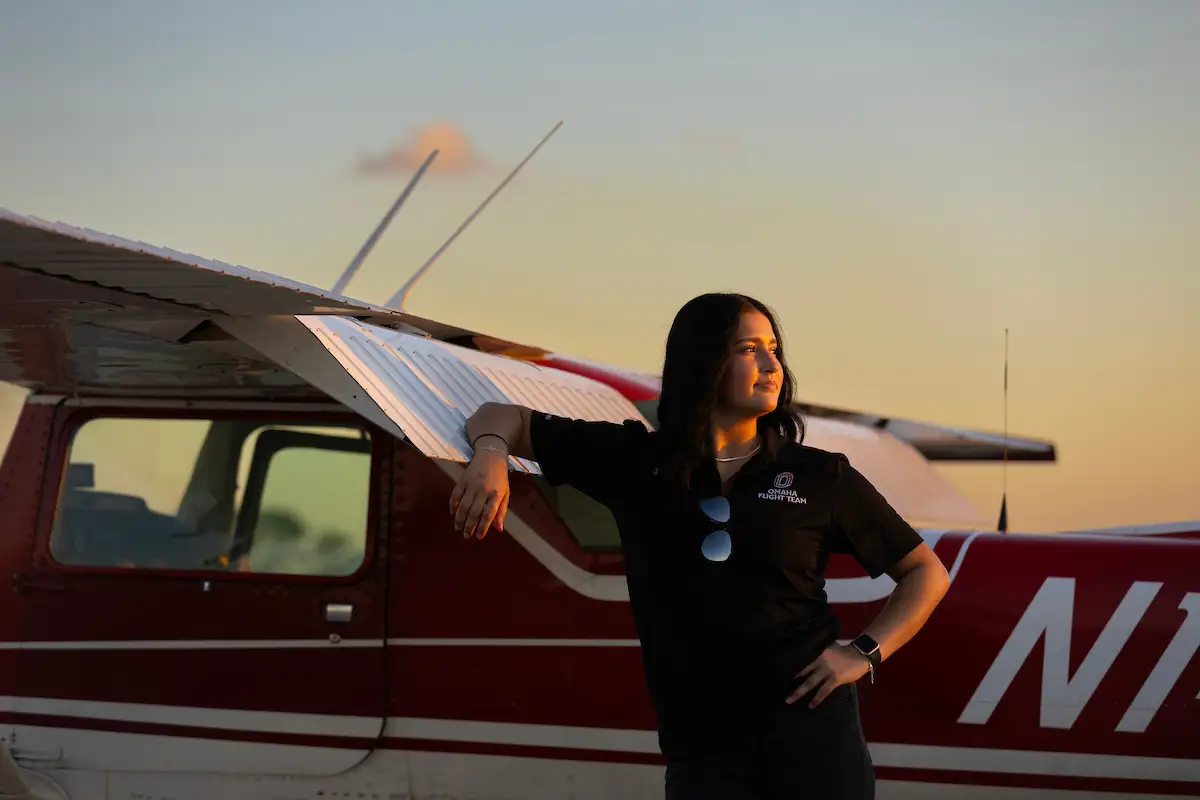 Photo from University Of Nebraska At Omaha Aviation Institute's website