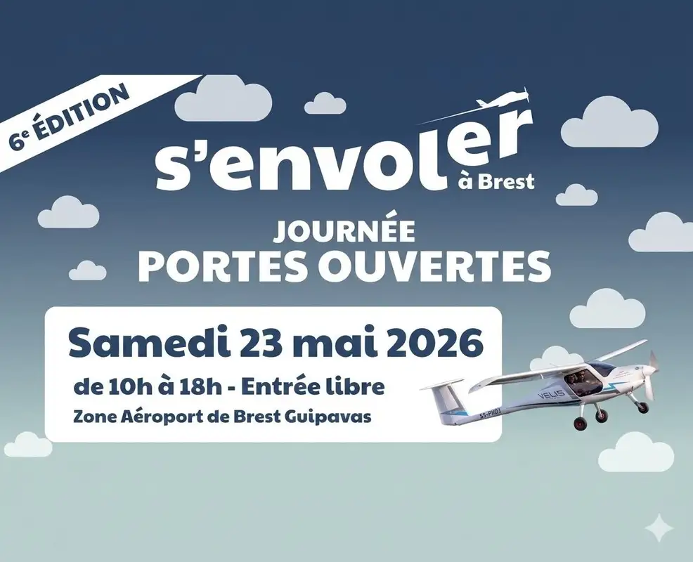 Foto von der Website von Aeroclub Brest Finistere