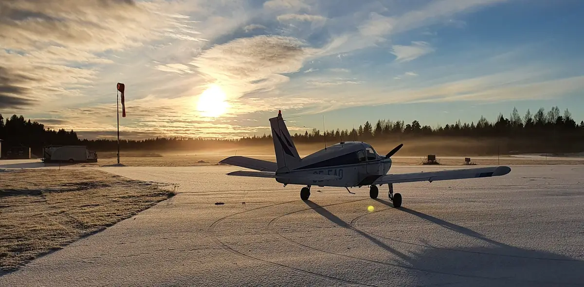 Photo from Piteå Flygklubb's website