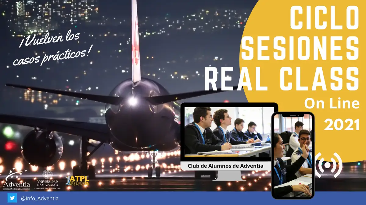 Foto del sitio web de Adventia European College of Aeronautics