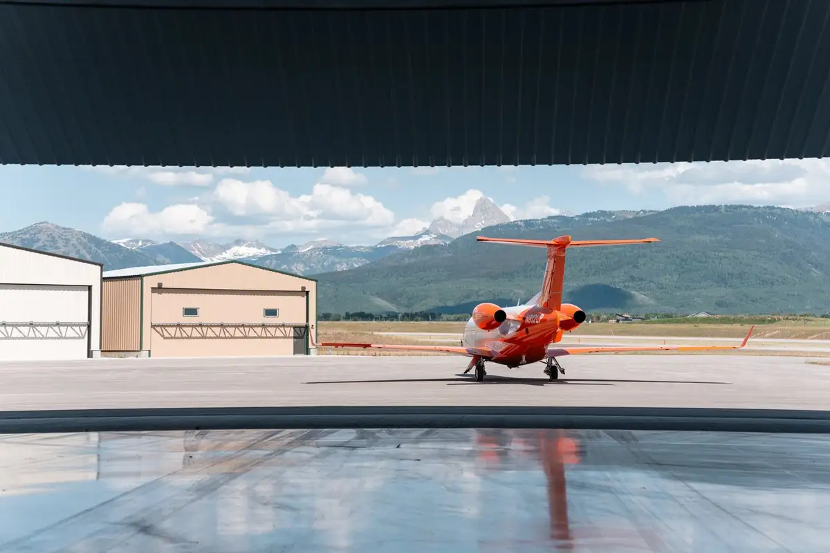 Photo from Teton Aviation Center's website