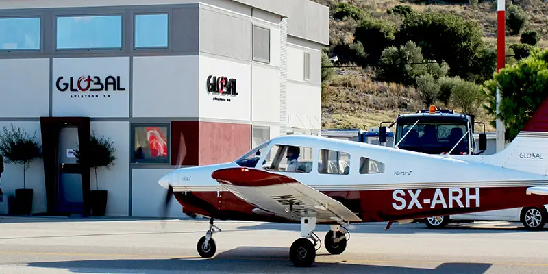 Photo du site web de Global Aviation SA