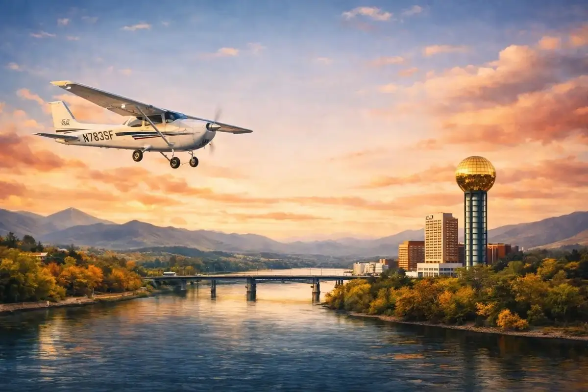 Photo from Knoxville Flight Training Academy's website