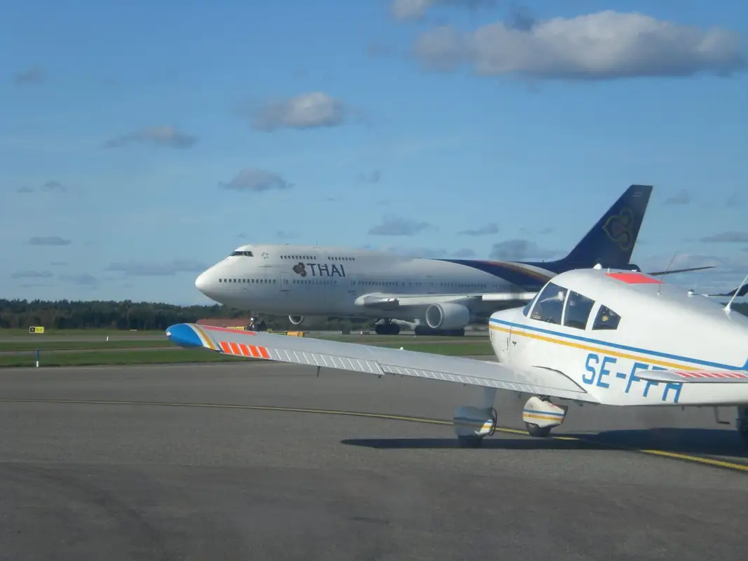 Foto von der Website von Trosa Flygklubb