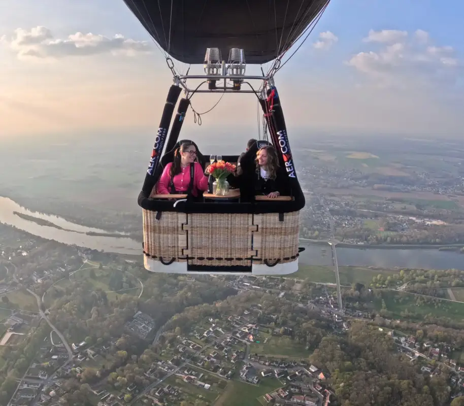 Photo du site web de Aérocom Montgolfière
