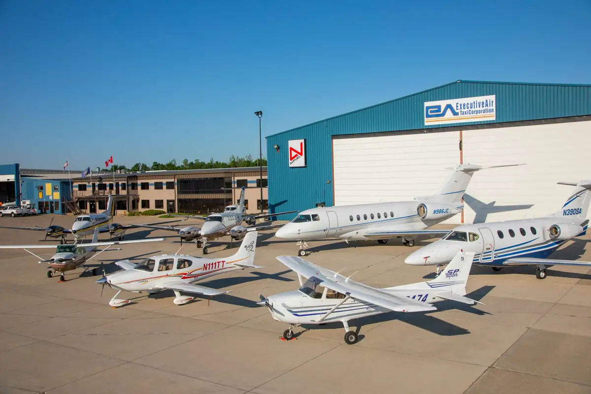 Foto von der Website von Bismarck Flight Academy at Executive Air