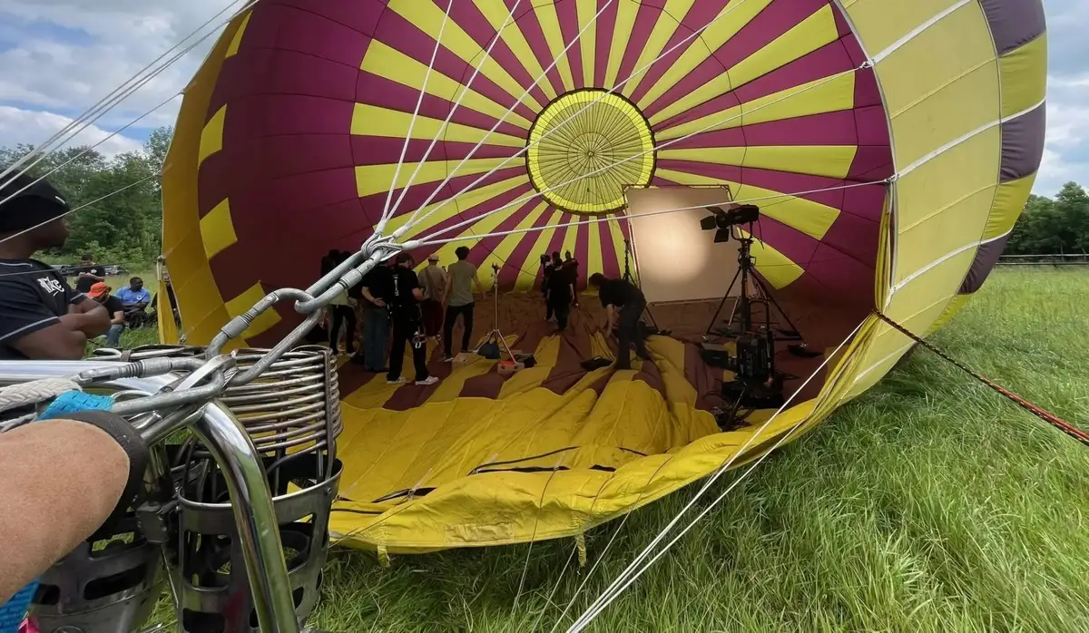 Foto von der Website von Air Pégasus Montgolfières