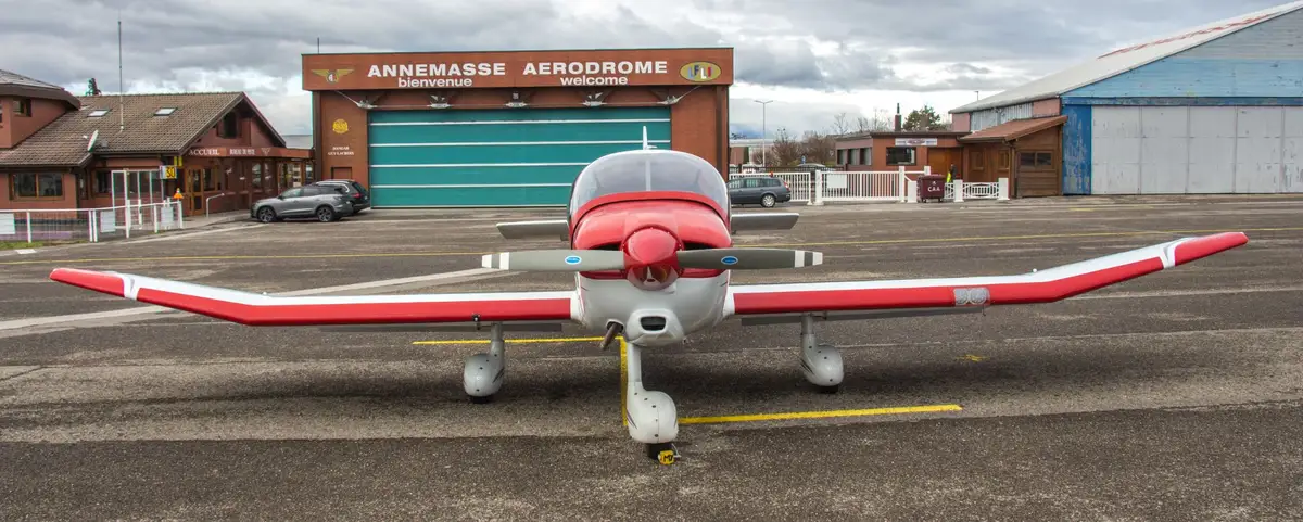 Foto von der Website von Club Aeronautique D'Annemasse