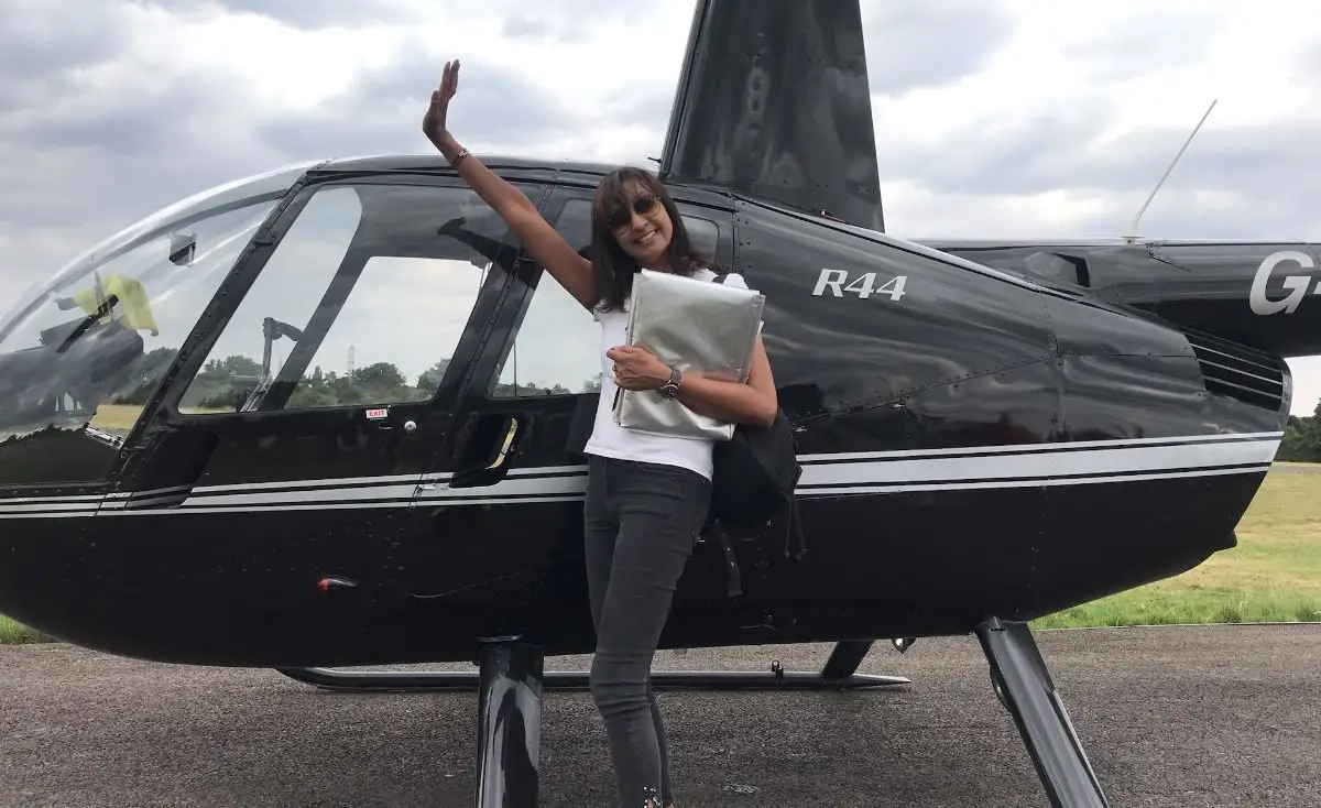 Foto von der Website von Flying Pig & Elstree Helicopters