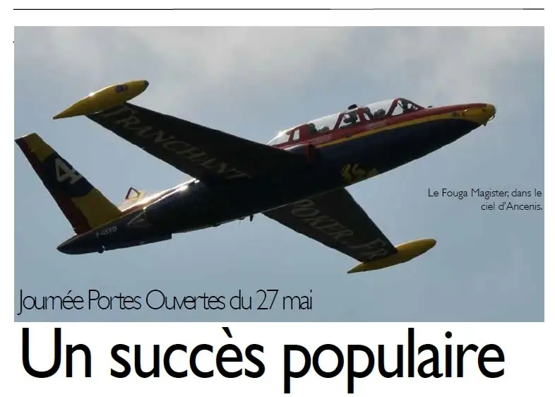 Foto von der Website von Aeroclub Du Pays D'Ancenis