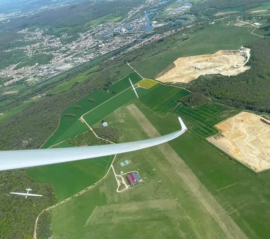 Foto von der Website von Aeroclub Albert Mangeot