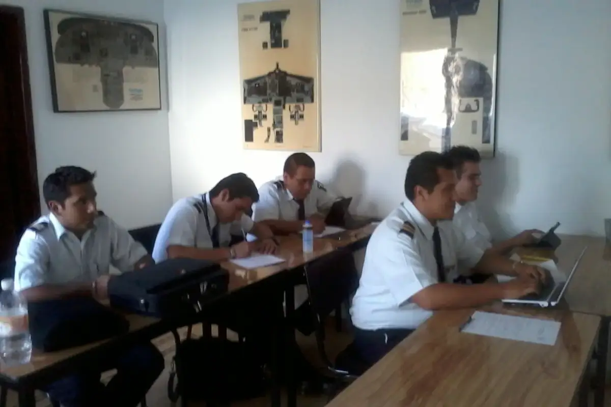 Foto von der Website von CAAP — Centro de Adiestramiento Aeronáutico Profesional, S.A. de C.V.