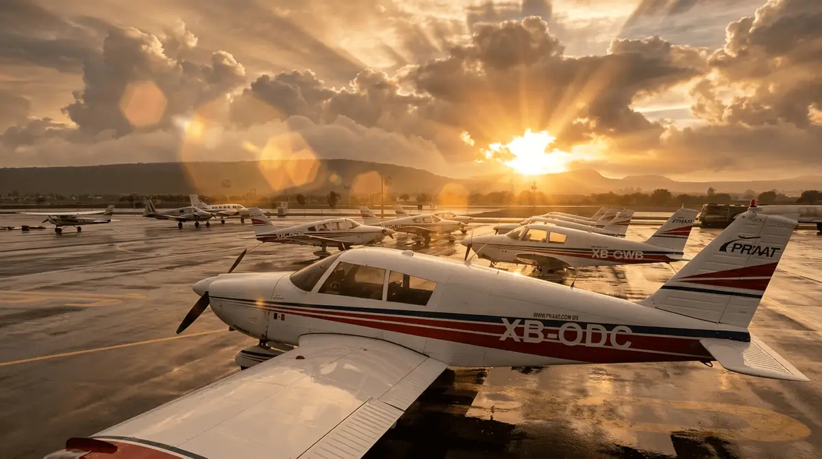Foto von der Website von PRAAT Escuela de Vuelo