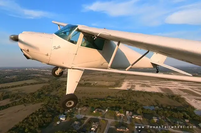 Photo from Texas Tailwheel Flight Training's website