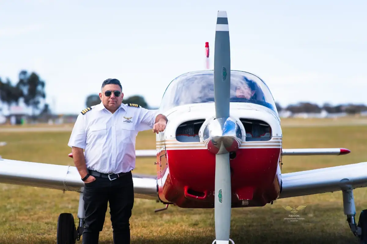 Foto von der Website von Falcon International Aviation Pty Ltd