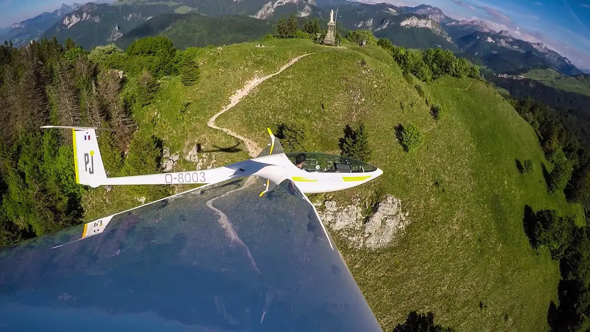 Foto del sitio web de Planeurs Léman Mont Blanc (PLMB)