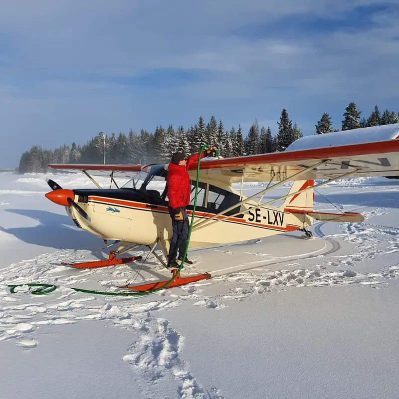 Photo from Piteå Flygklubb's website