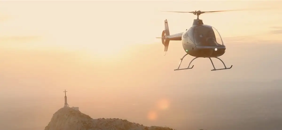 Photo from Aix Heli Pro's website