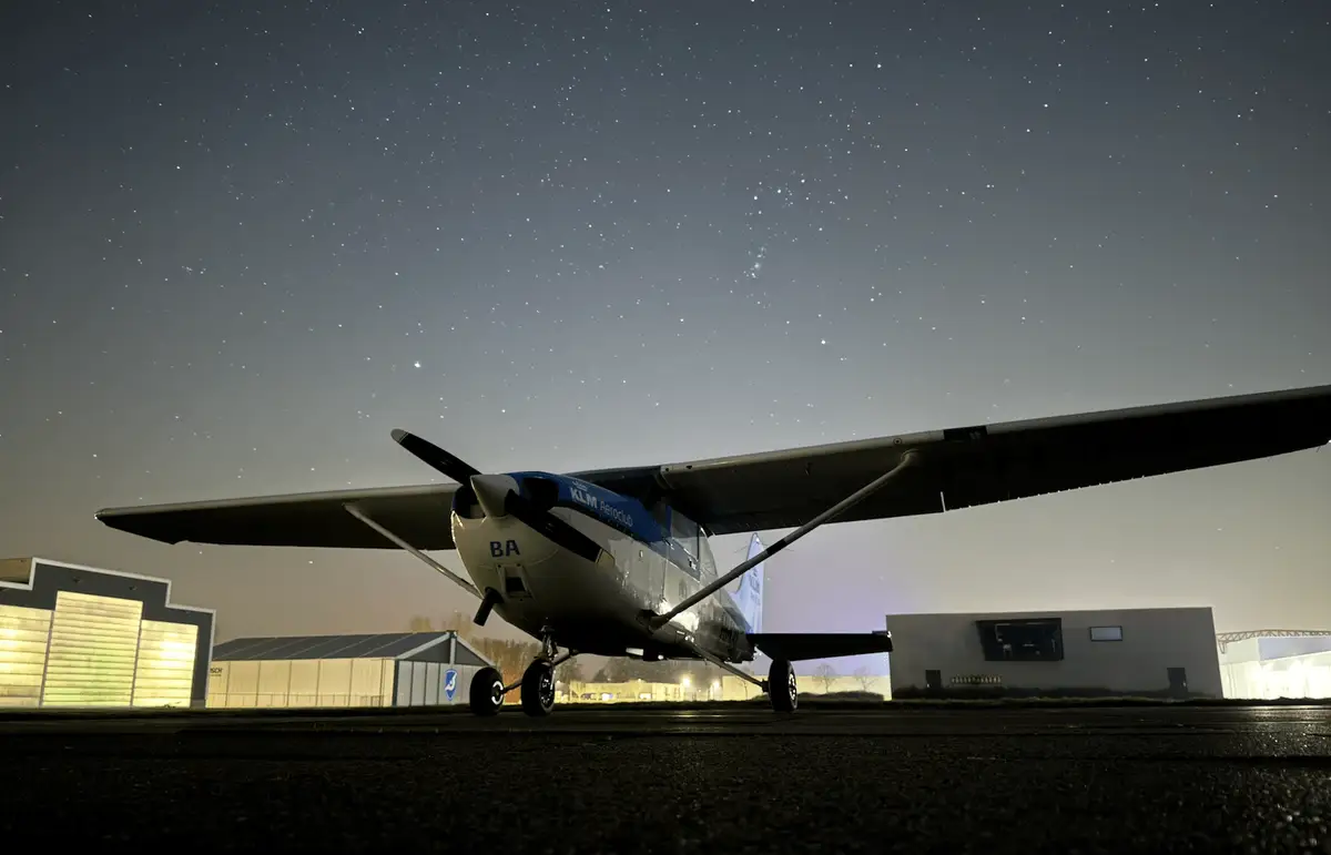 Foto del sitio web de KLM Aeroclub