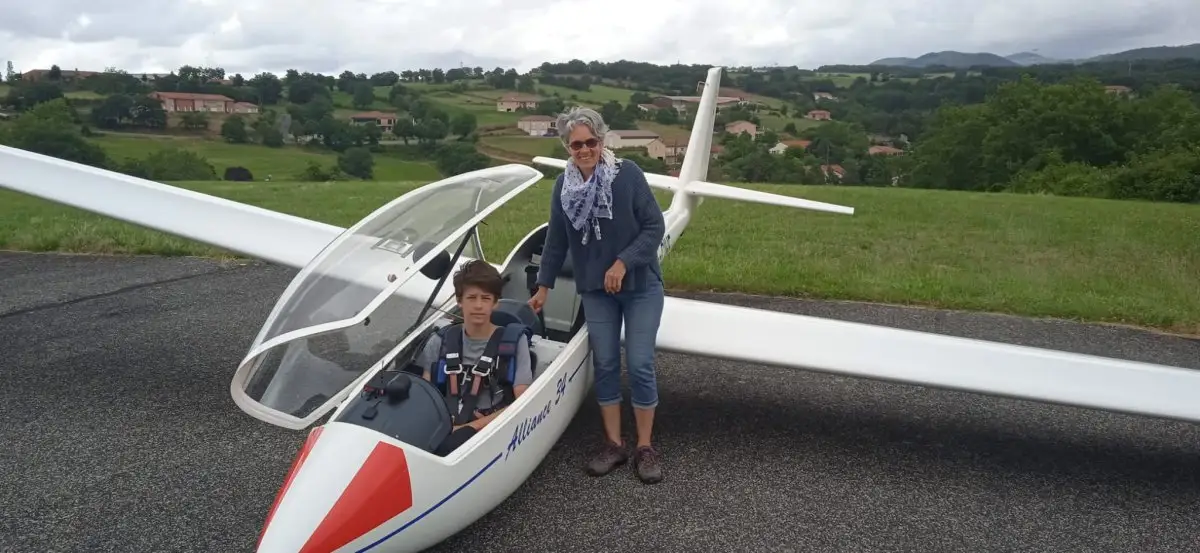 Photo du site web de Club Planeur De L'Aveyron