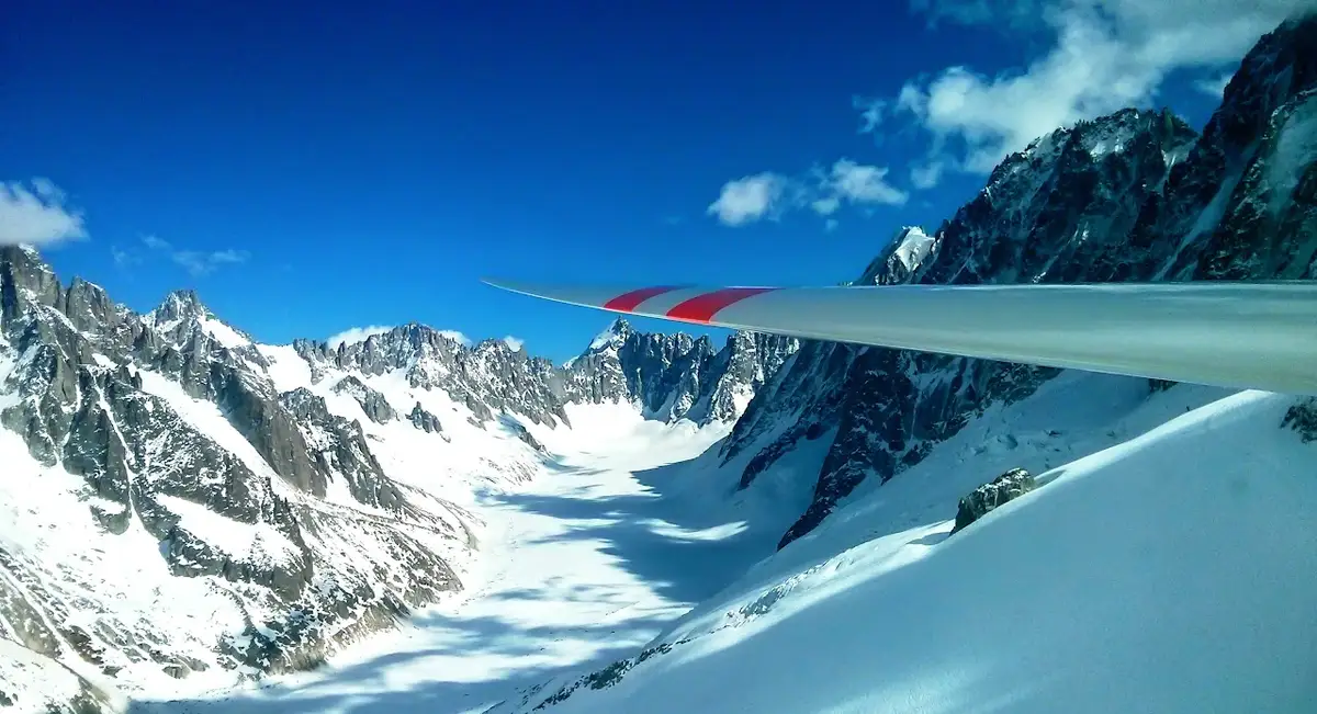 Foto del sitio web de Planeurs Léman Mont Blanc (PLMB)