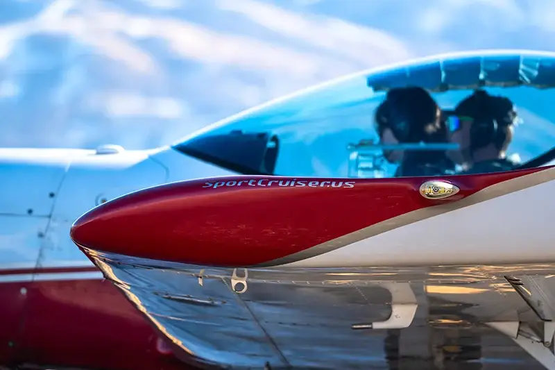 Photo from Flight school's website