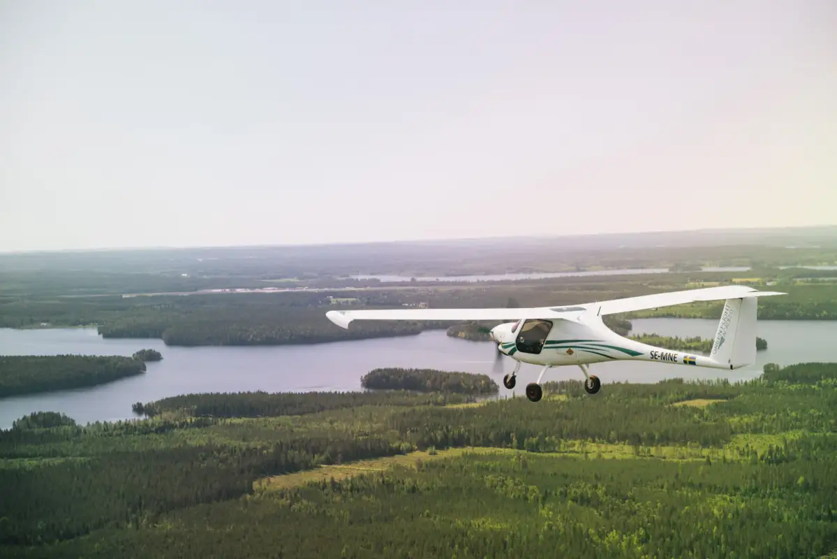 Foto von der Website von Green Flight Academy AB