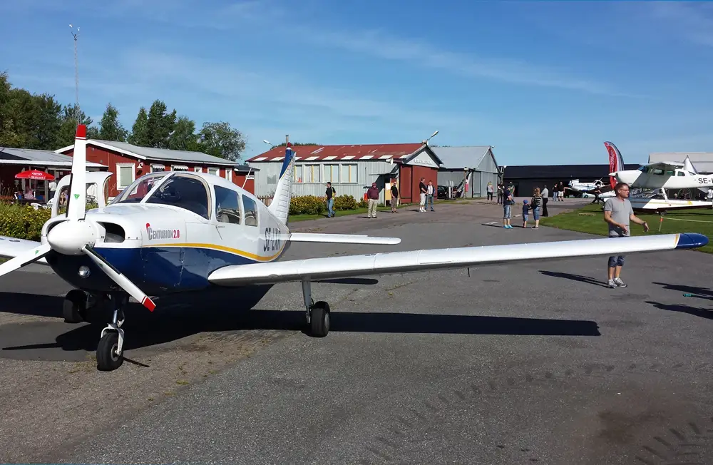 Photo from Västra Götalands Flygklubb's website