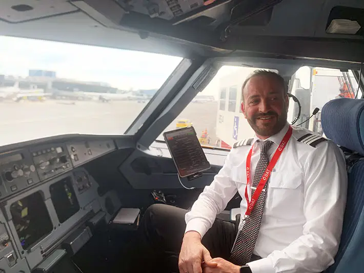 Foto von der Website von Gilles Polome Aviation