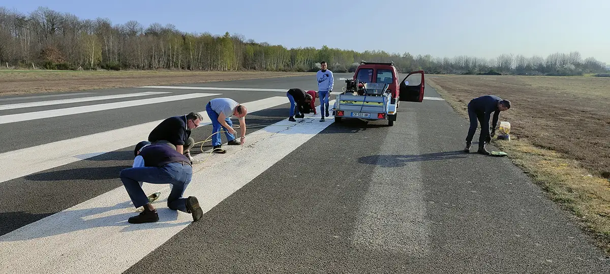 Foto von der Website von Aeroclub D'Aubigny