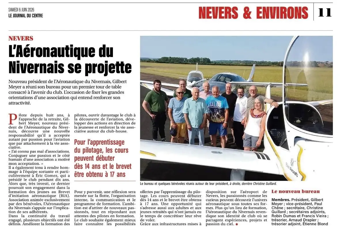 Photo from Aeronautique Du Nivernais's website